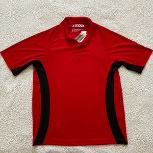 Men’s S IZOD Perform X Indycar Series Red Polo Tee